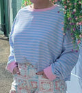 Peach Love Stripe LS