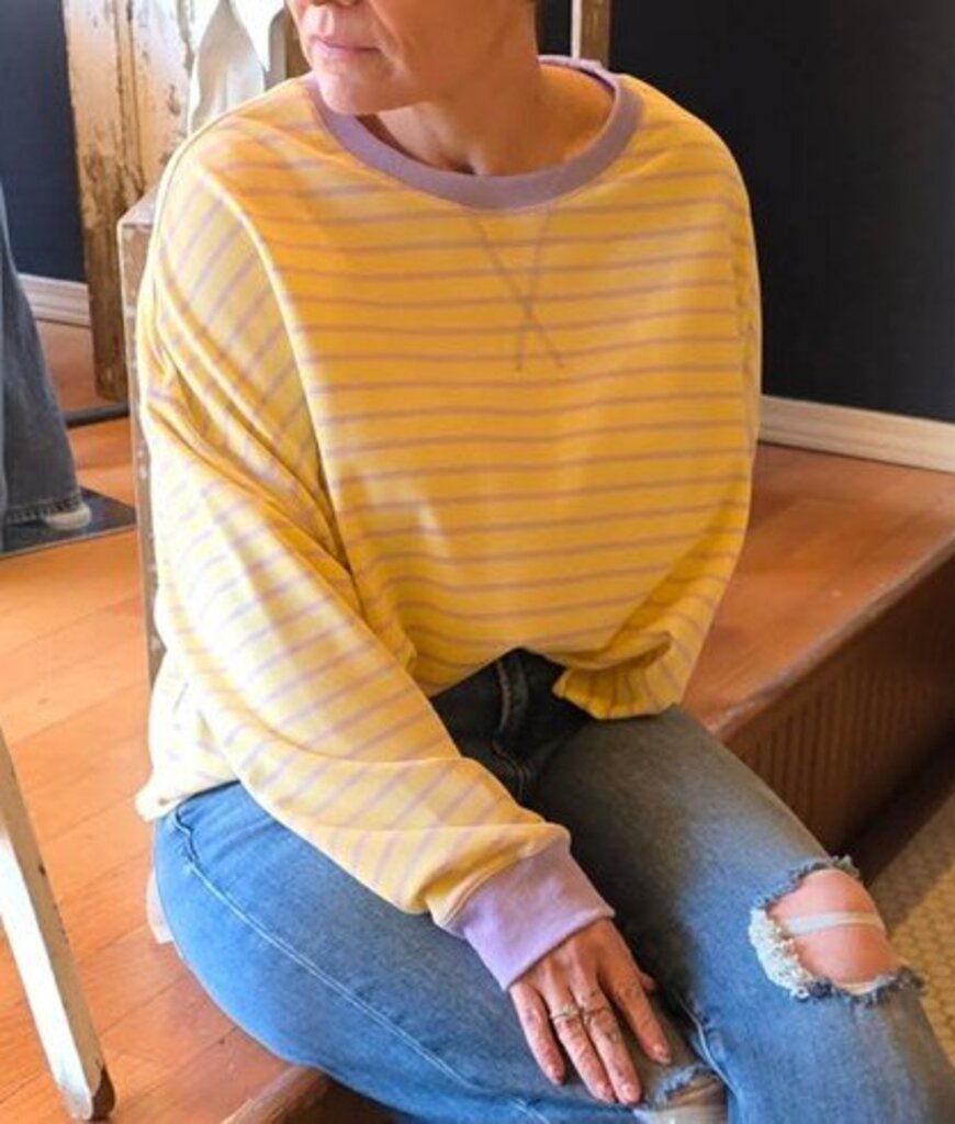 Peach Love Stripe LS