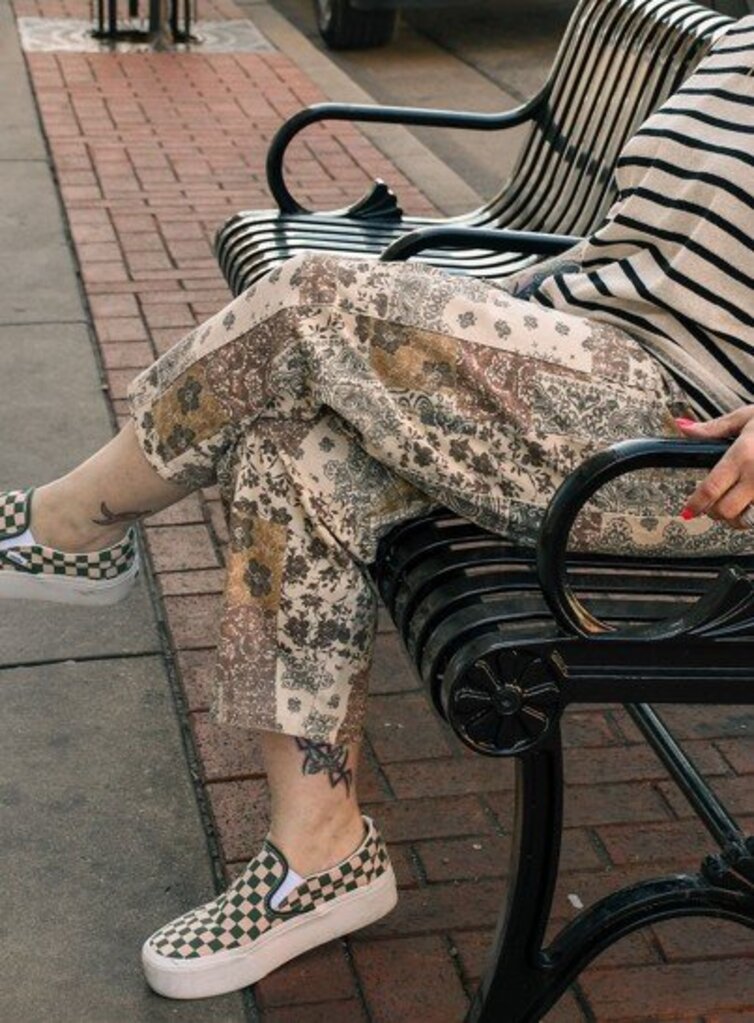 Boho Patchwork Pant