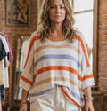 Multi Color Stripe Top